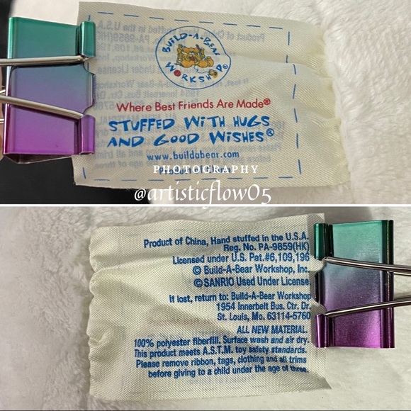 NEW! RARE! 2007 Sanrio Build-A-Bear Workshop Classic Hello Kitty NWOT - Picture 8 of 11